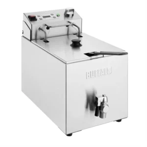 Buffalo Countertop Electric Fryer with Timer 8Ltr